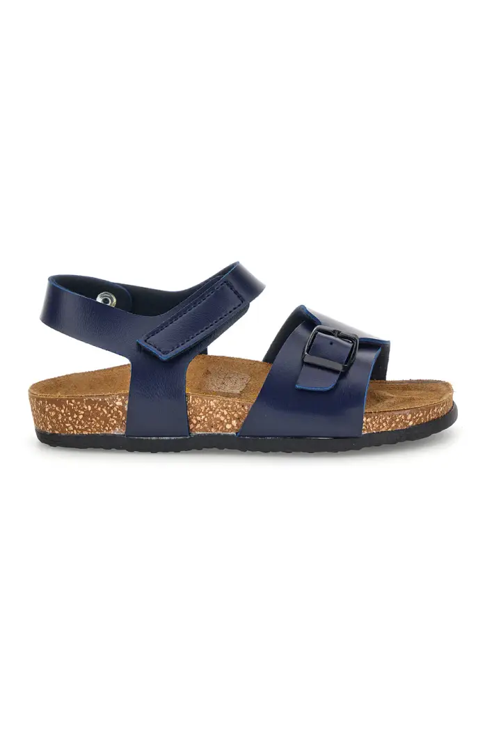 Sandali blu con strappo Pittarello bio 257A080SR [BLUE]