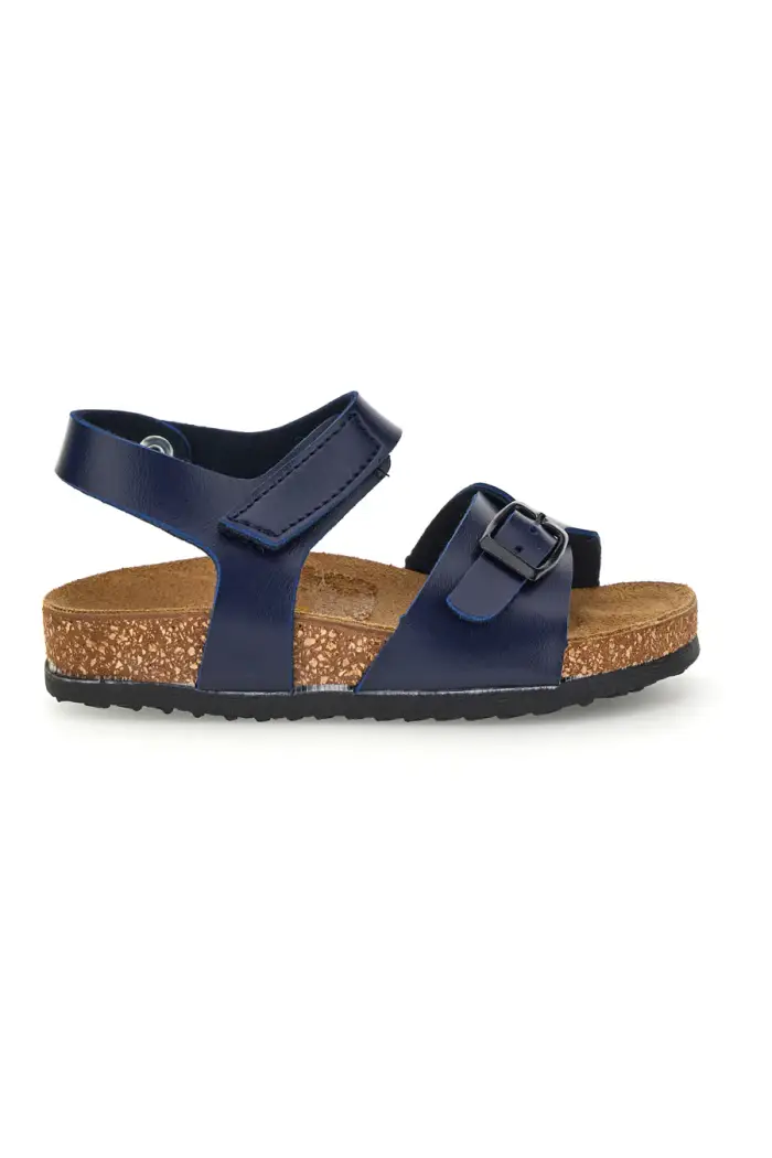 Sandali blu con strappo Pittarello bio 257A080SR [BLUE]