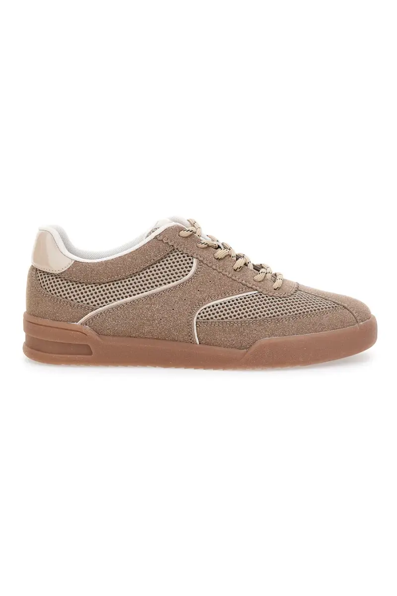 PITTARELLO CAPSULE Sneakers taupe in pelle BT261049002 [TAUPE]
