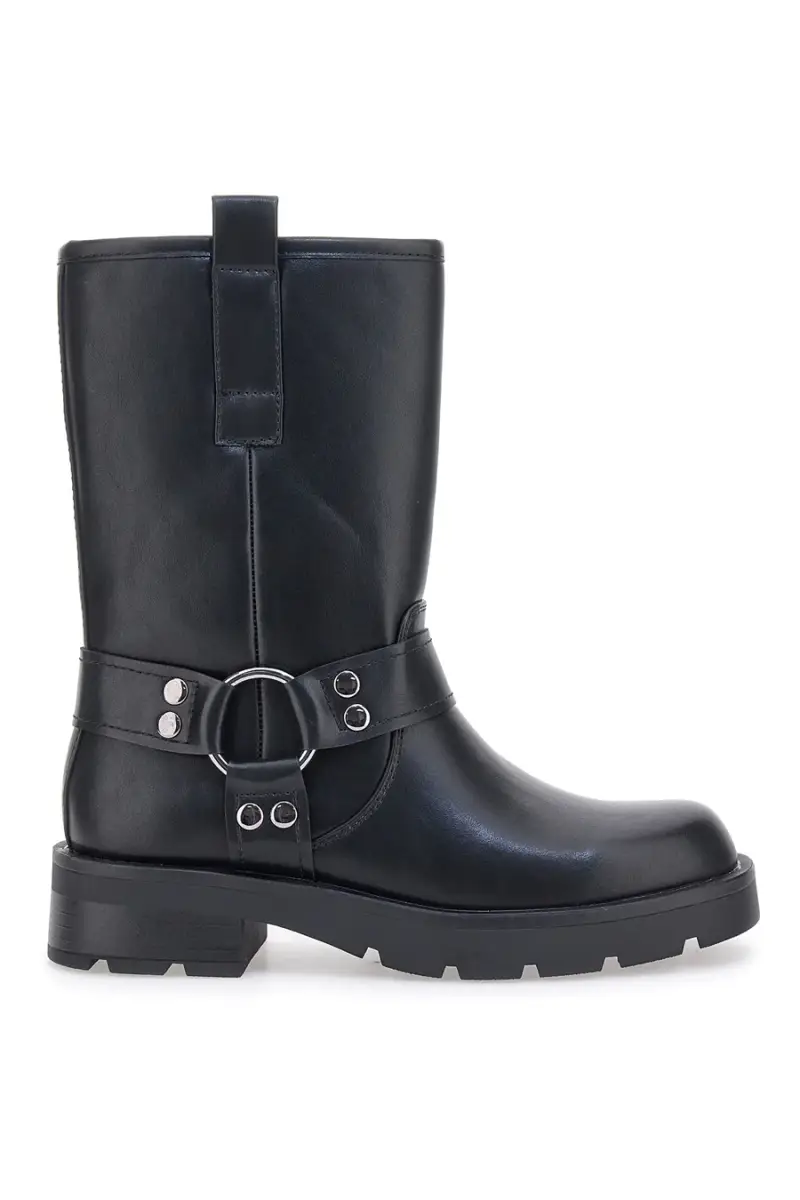 PITTARELLO CAPSULE Stivaletti neri con borchie decorative 24245 [NERO]