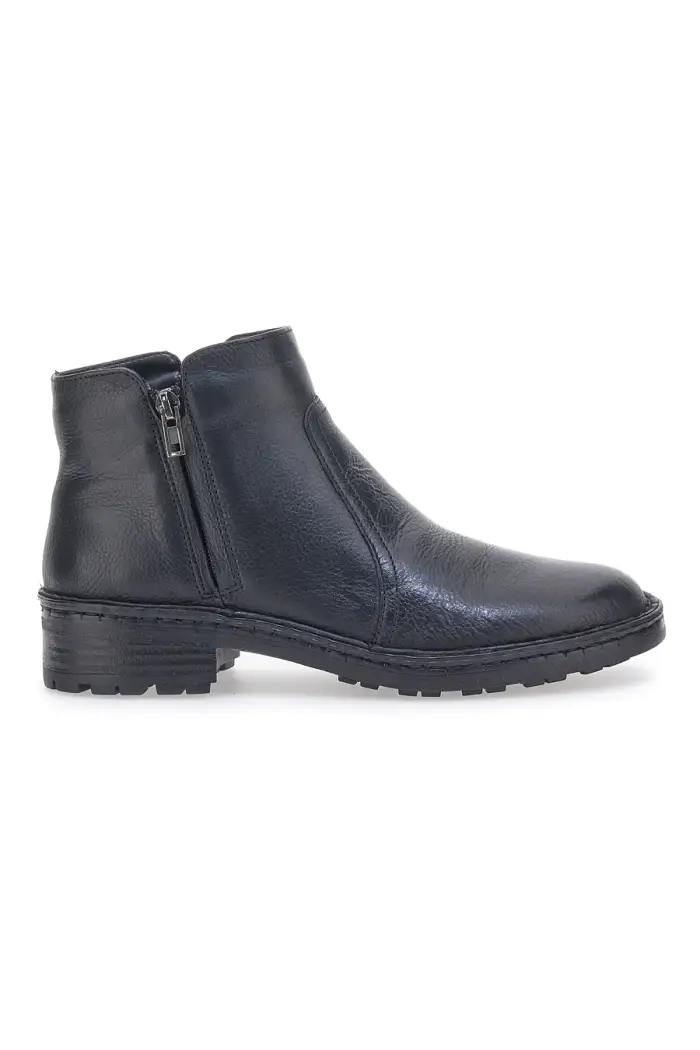 PITTARELLO GLAM Ankle Boots in Vera Pelle Pittarello 379063 Neri [NERO]