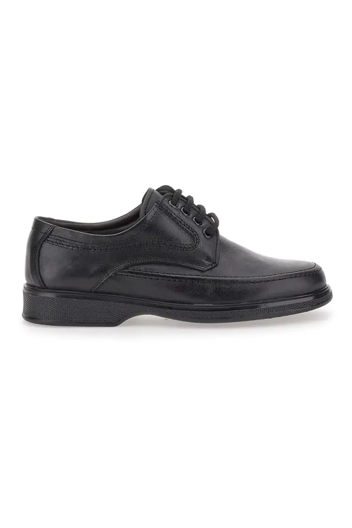 PITTARELLO Scarpe Stringate Nere In Vera Pelle 2182 [NERO]