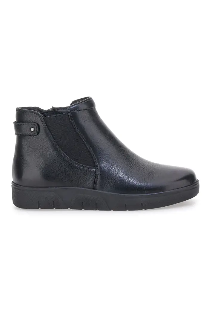 PITTARELLO Stivaletti neri con zip e memory foam 22152 [NERO]