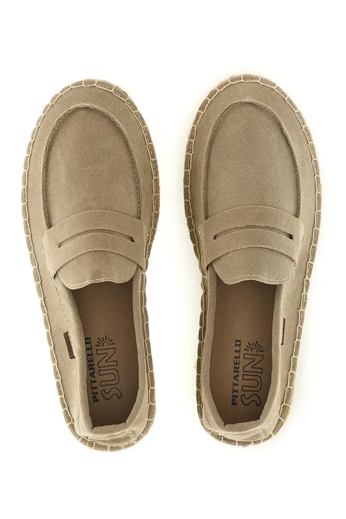 Espadrillas beige in tessuto Pittarello sun SG24L313 [BEIGE]