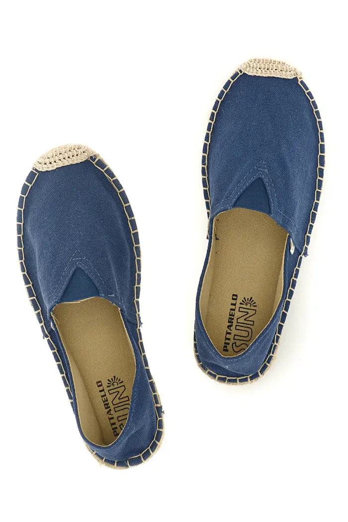Espadrillas blu in tessuto Pittarello sun SGMS2510 [BLUE]