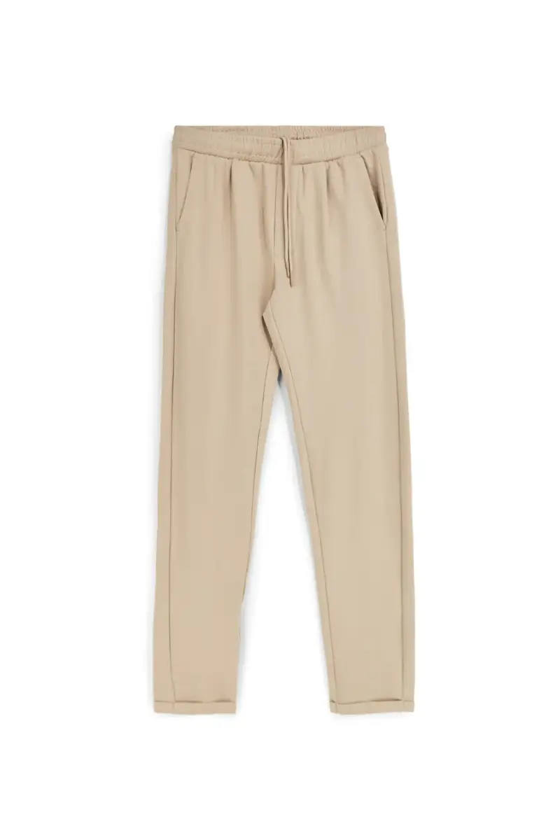 PITTARELLO TIERRA Pantaloni beige tinta unita tasche laterali PT-T-9077 [BEIGE]