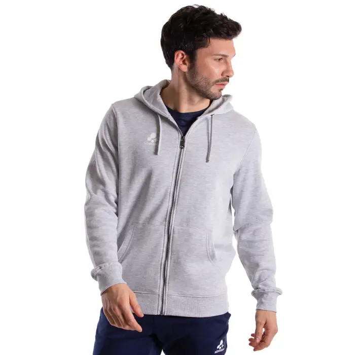 Piu Adrenalina Felpa con cappuccio 3003 Tiempo Gris