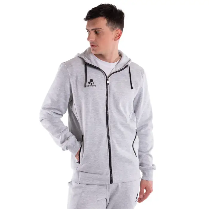 Piu Adrenalina Felpa con cappuccio 3005 Dylan Gris