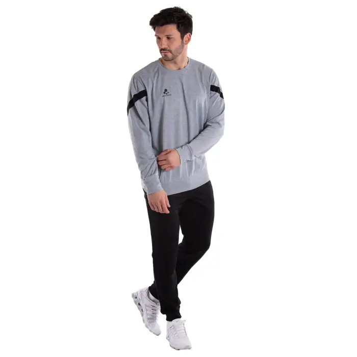 Piu Adrenalina Felpa girocollo 3001 Bill Gris
