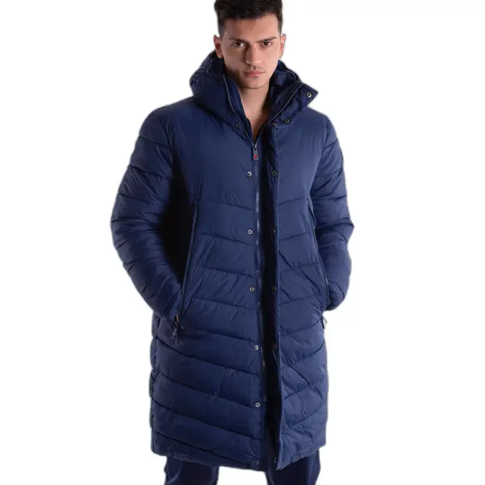Piu Adrenalina Piumino con cappuccio 4004 Ixo Bleu