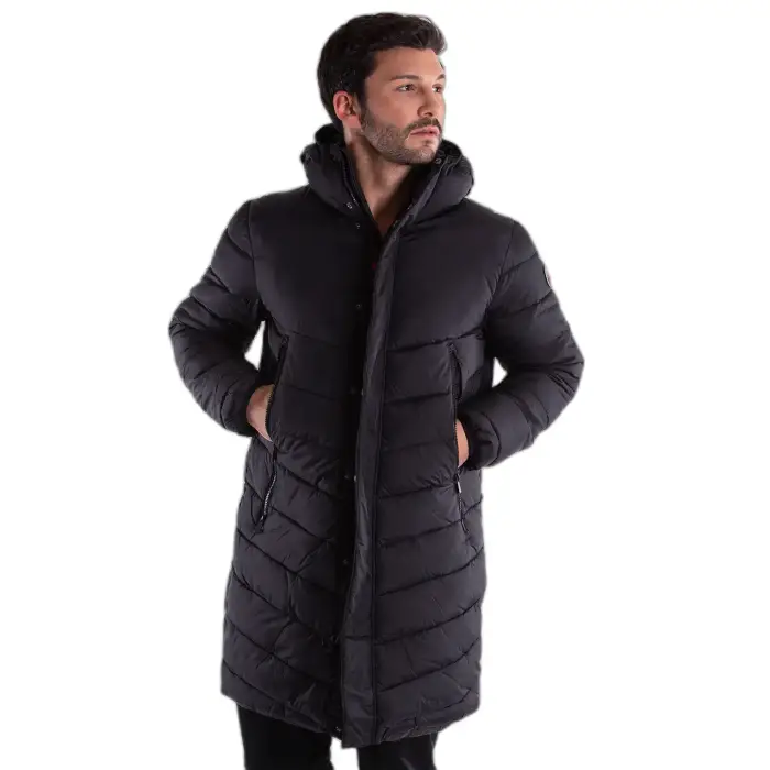 Piu Adrenalina Piumino con cappuccio 4004 Ixo Noir