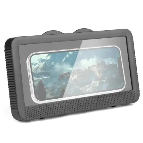 Platyne Supporto smartphone da parete Noir