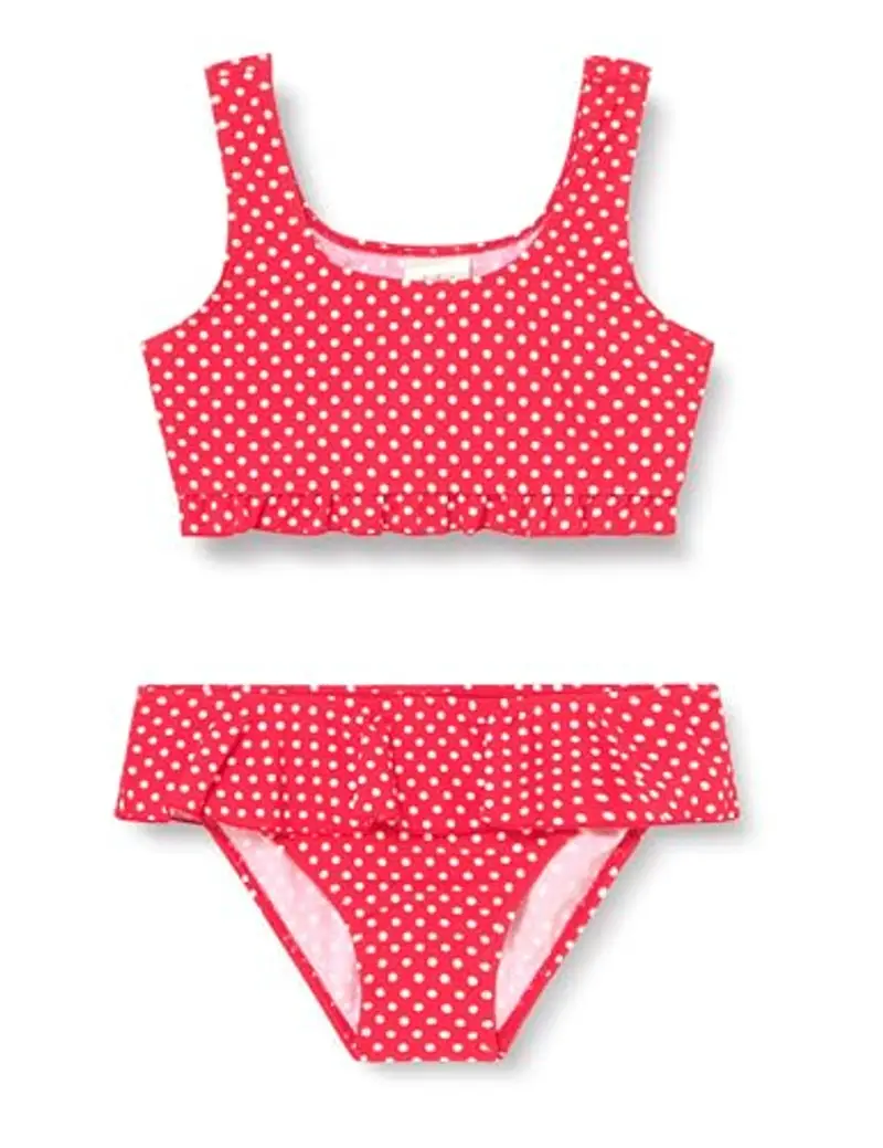 Playshoes Bikini con protezione UV Bambine e ragazze, Punti, 134-140