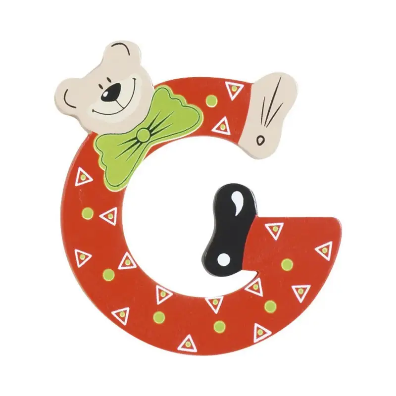 Playshoes Lettera g di legno per bambini