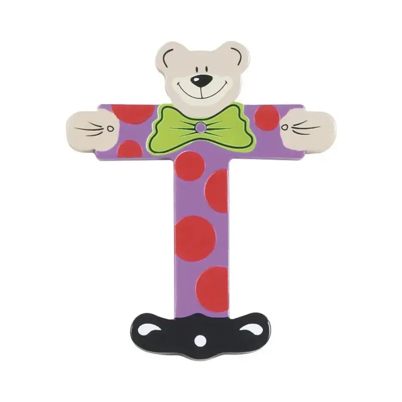 Playshoes Lettera t bambino in legno
