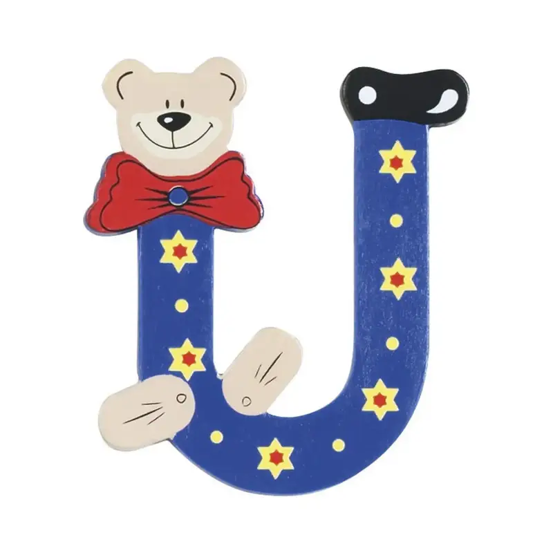 Playshoes Lettera u bambino in legno