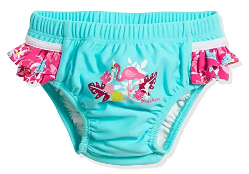 Playshoes Pantaloni Pannolini Con Protezione Uv, Costume da bagno costume da bagno Unisex - Bambini e ragazzi, Fenicottero