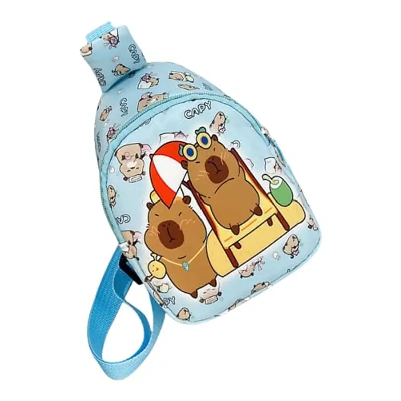 PLCPDM Bambini Imbracature Bag Cartoon Bambini Borsa Da Viaggio Petto Crossbody Minis Zaino Daypack Per Ragazze Ragazzi Fannys Pacchetti