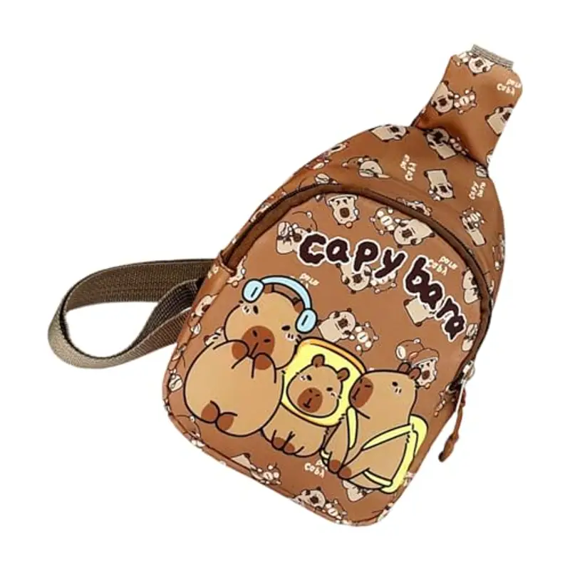 PLCPDM Bambini Imbracature Bag Cartoon Bambini Borsa Da Viaggio Petto Crossbody Minis Zaino Daypack Per Ragazze Ragazzi Fannys Pacchetti