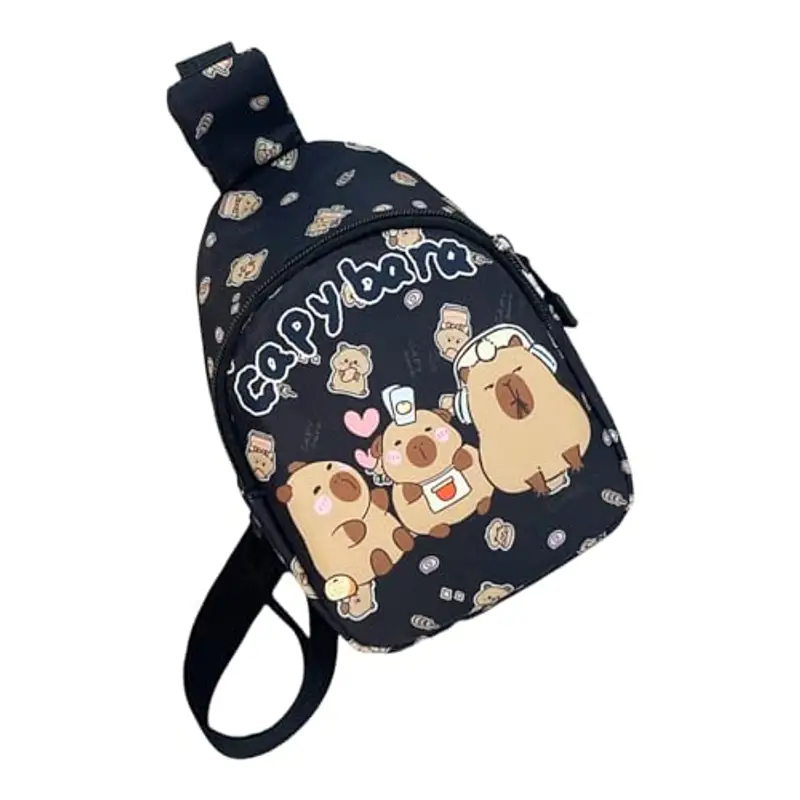 PLCPDM Bambini Imbracature Bag Cartoon Bambini Borsa Da Viaggio Petto Crossbody Minis Zaino Daypack Per Ragazze Ragazzi Fannys Pacchetti