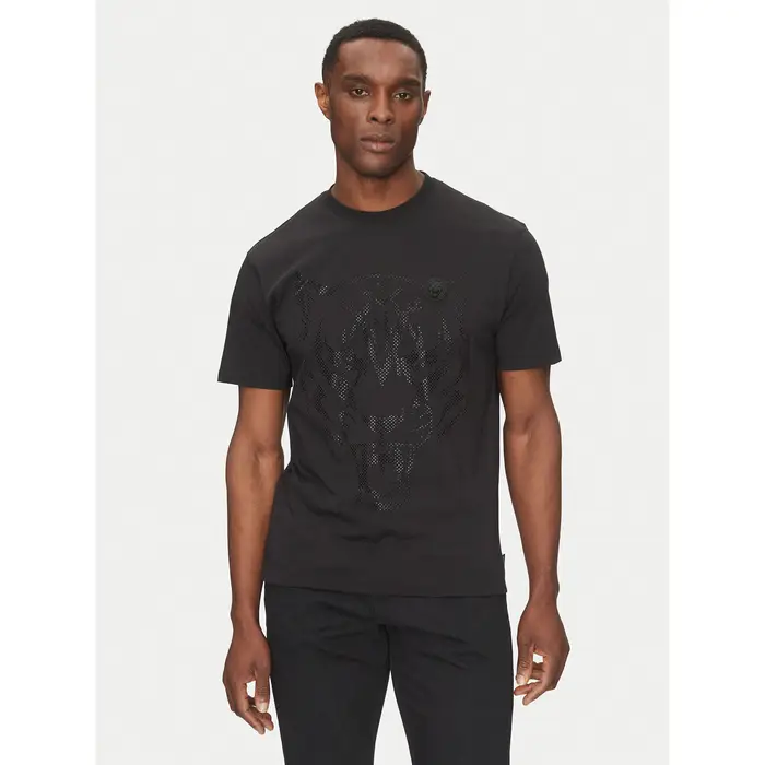Plein Sport T-shirt SAEC MTK8009 STE001N Nero Regular Fit