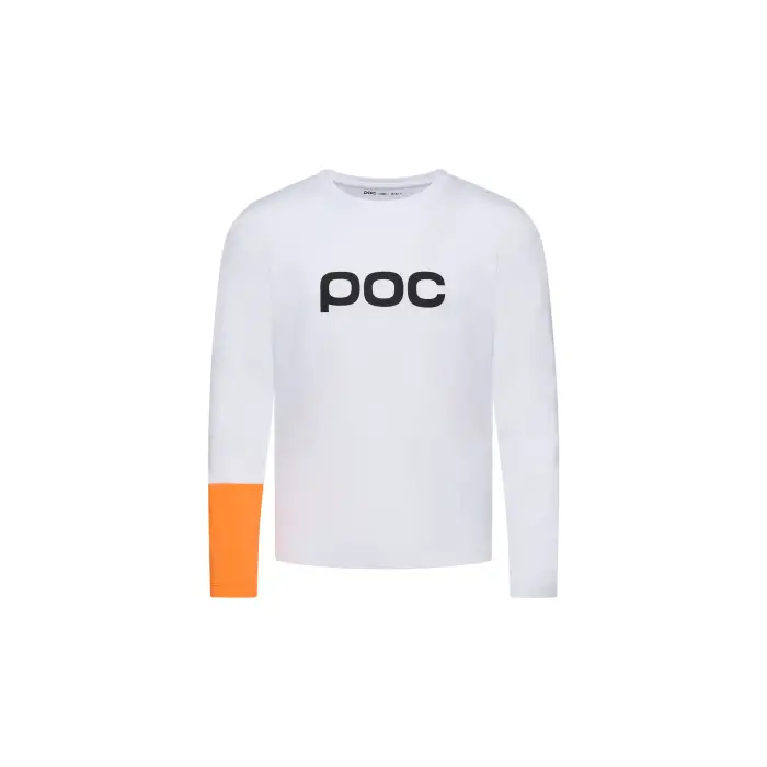 POC T-shirt da bambino in cotone Blanc