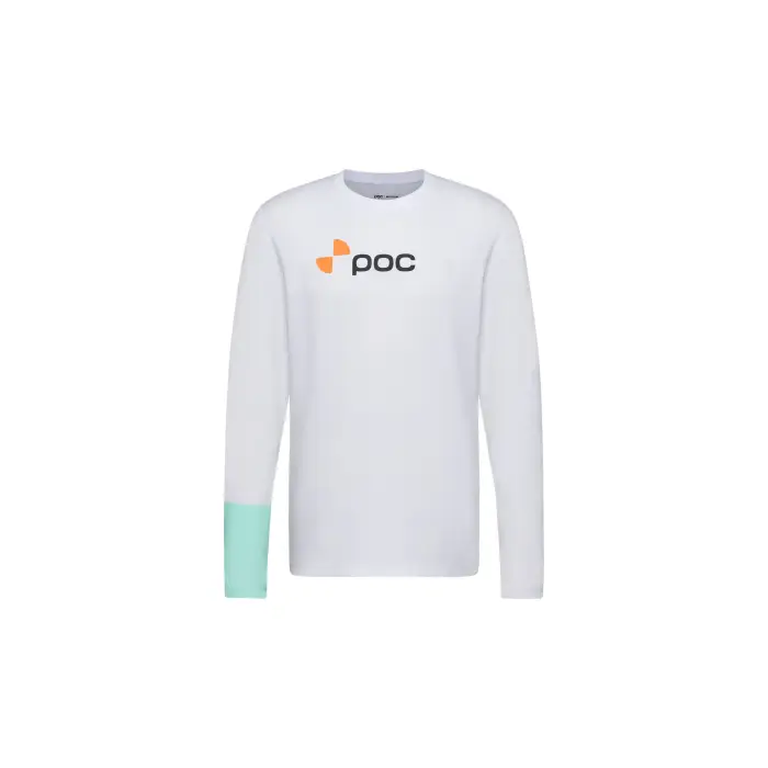 POC T-shirt in cotone Blanc