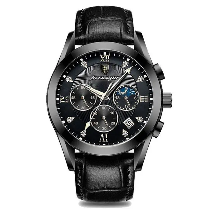 Nuovo orologio da uomo di lusso di marca TOP con orologi al quarzo da uomo luminosi impermeabili