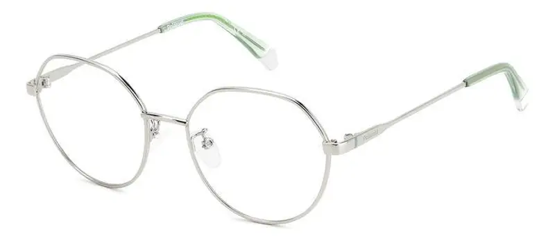 Polaroid Donna PLD D490/G 010 Montature da vista Metallo Palladio Geometrica