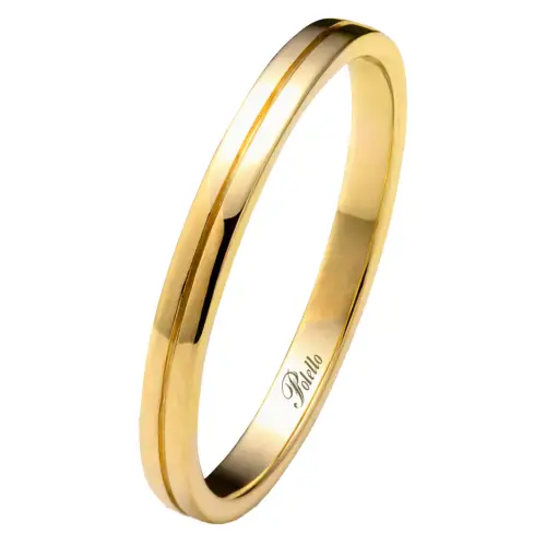 Polello Fede Nuziale Collezione Petalo d Amore 3365UG