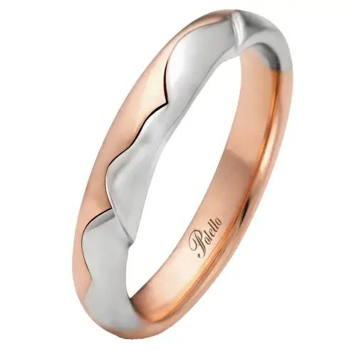 Polello Fede Nuziale Collezione Petalo d Amore 3400URPT