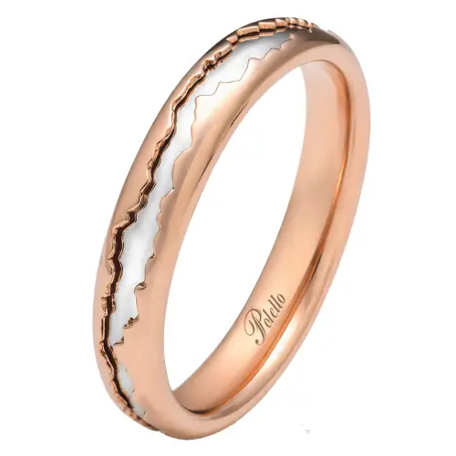 Polello Fede Nuziale Collezione Petalo d Amore 3402URPT
