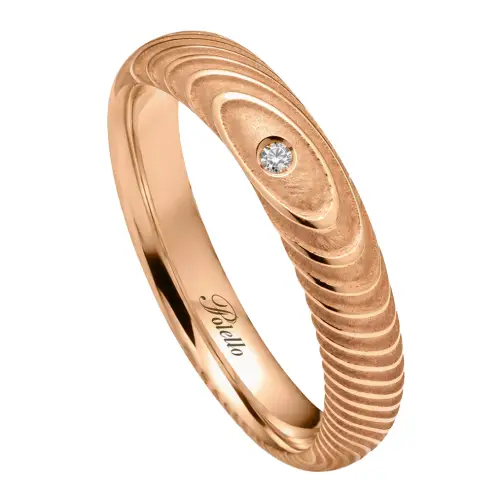 Polello Fede Nuziale Collezione Petalo d Amore 3407DR