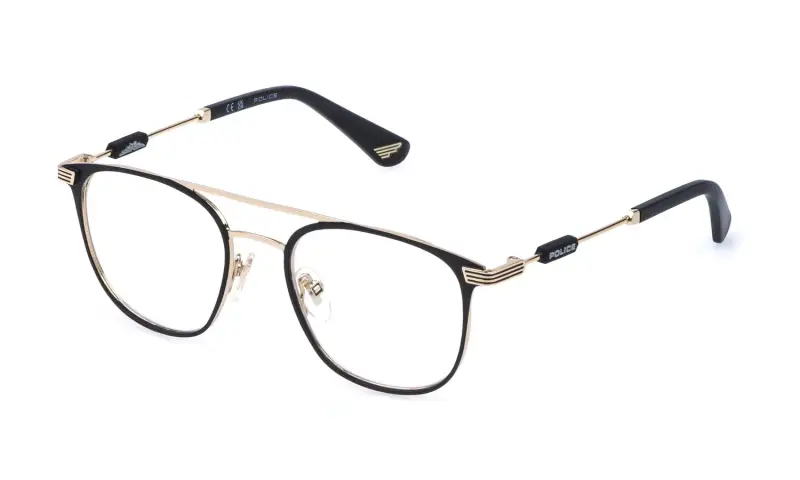 Police Junior VK585 SPIN JR 2 302 Montature da vista Metallo Oro Squadrata