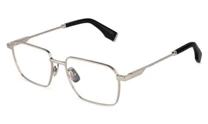 Police Uomo VPLU65 MERCURY LITE 3 579 Montature da vista Metallo Geometrica