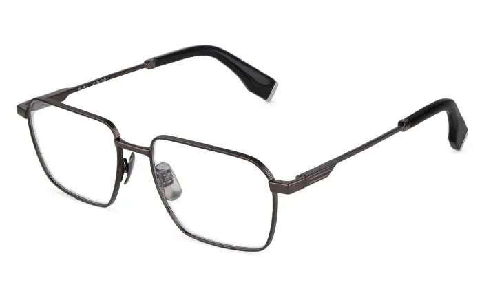 Police Uomo VPLU65 MERCURY LITE 3 672 Montature da vista Metallo Oro Geometrica