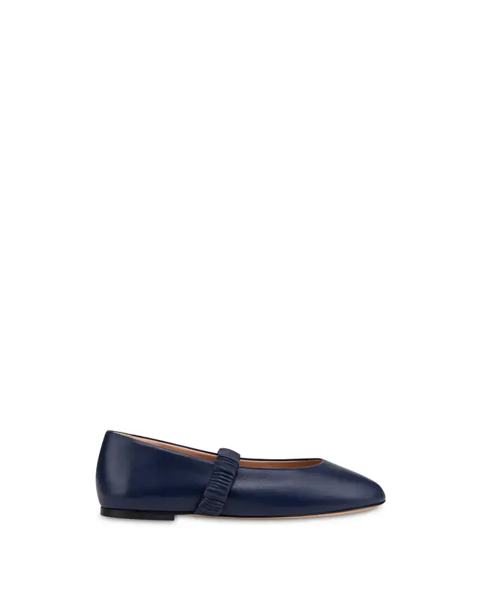 pollini Ballerina Ballet in Nappa BLUE, Blu