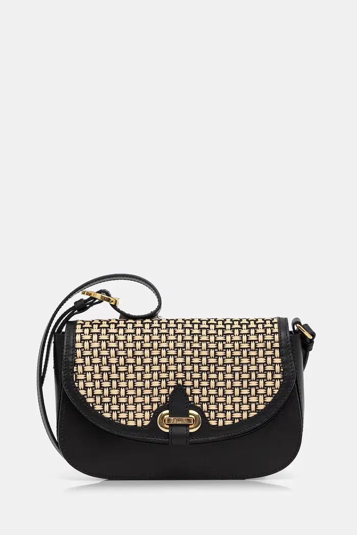 Pollini borsa a mano in pelle Nero