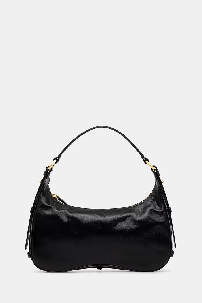 Pollini borsa a mano in pelle Nero