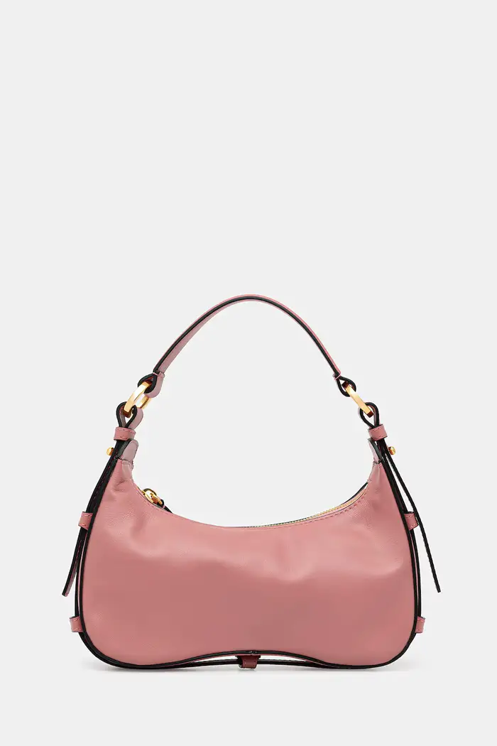 Pollini borsa a mano in pelle Rosa