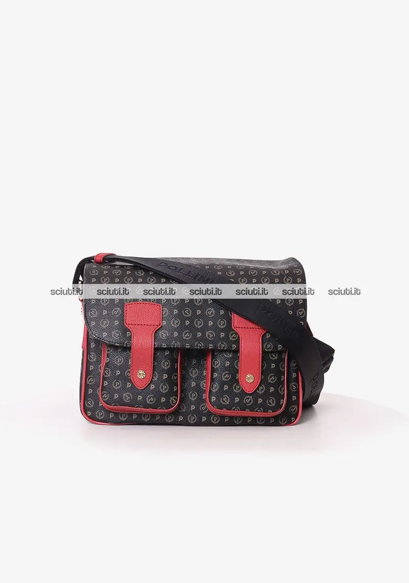 Pollini Borsa messenger Donna Rosso 3493027