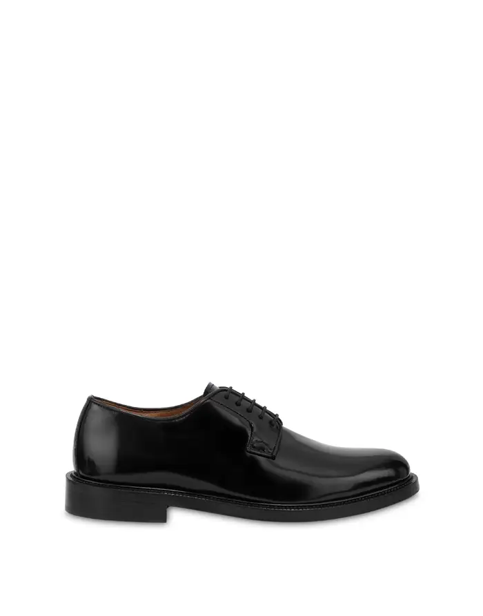 pollini Derby 1920 in vitello abrasivato NERO