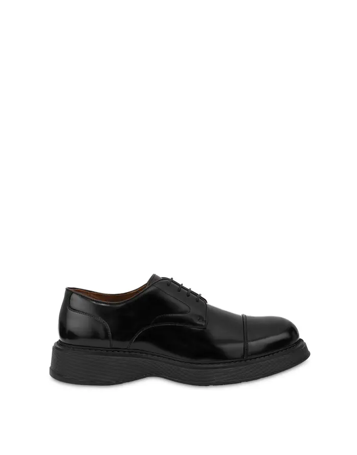 pollini Derby James in vitello NERO