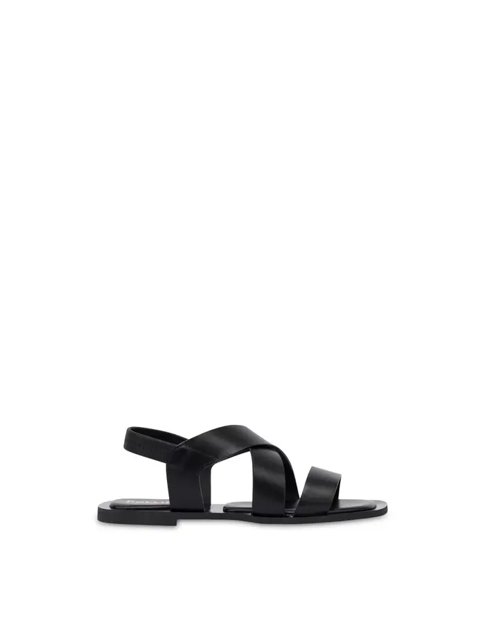 pollini Sandalo Igea in Vitello NERO