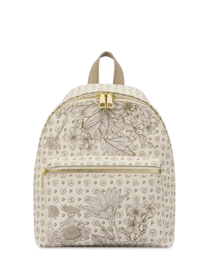 Zaino in Heritage Botanical AVORIO/GHIACCIO, Pollini Marrone