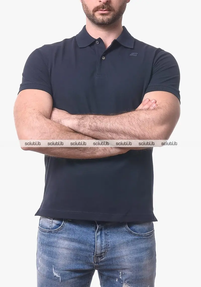 KWAY Polo Uomo Blu 2086469