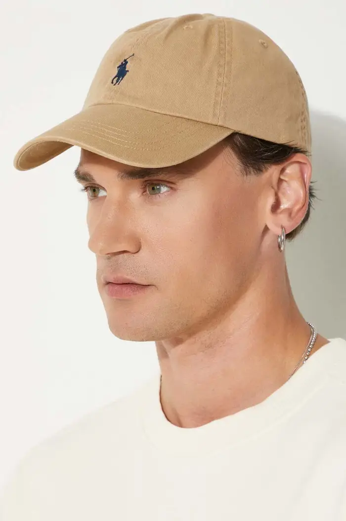 berretto da baseball in cotone Beige miniatura 5