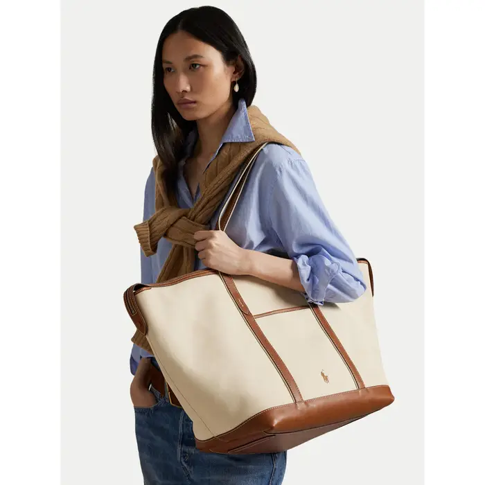 Borsetta Polo Ralph Lauren 428973072001 Beige