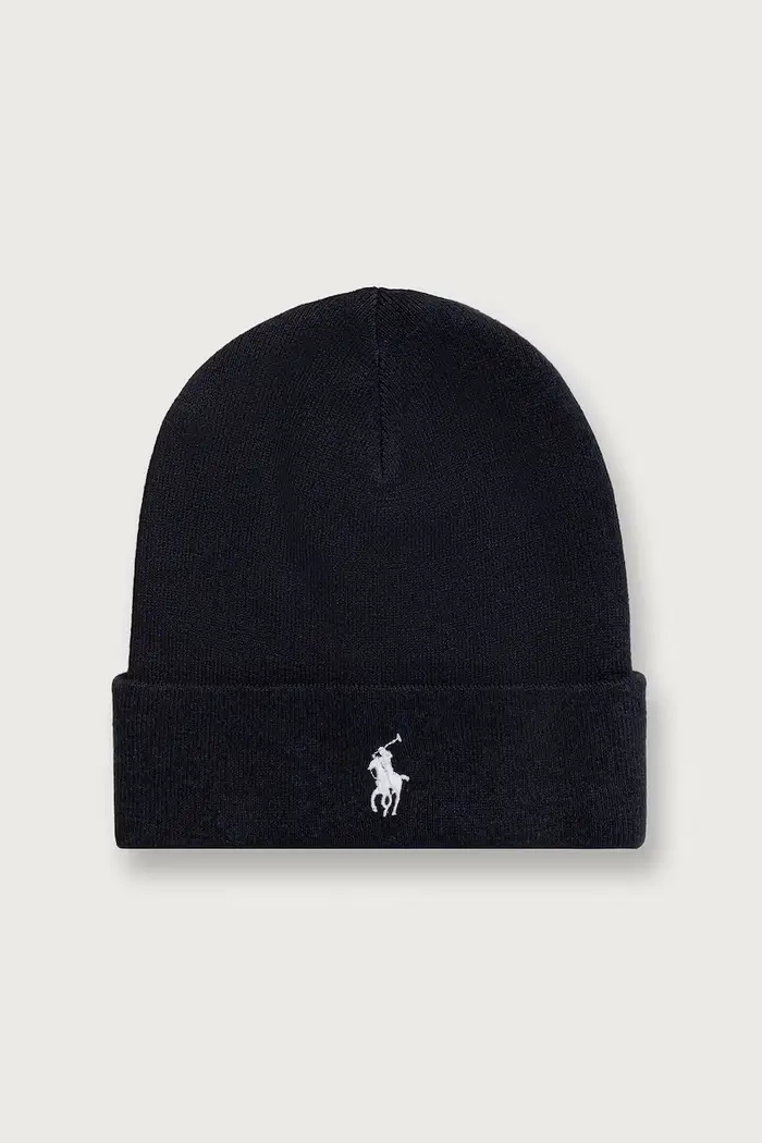 cappello invernale da uomo in cotone Blu navy