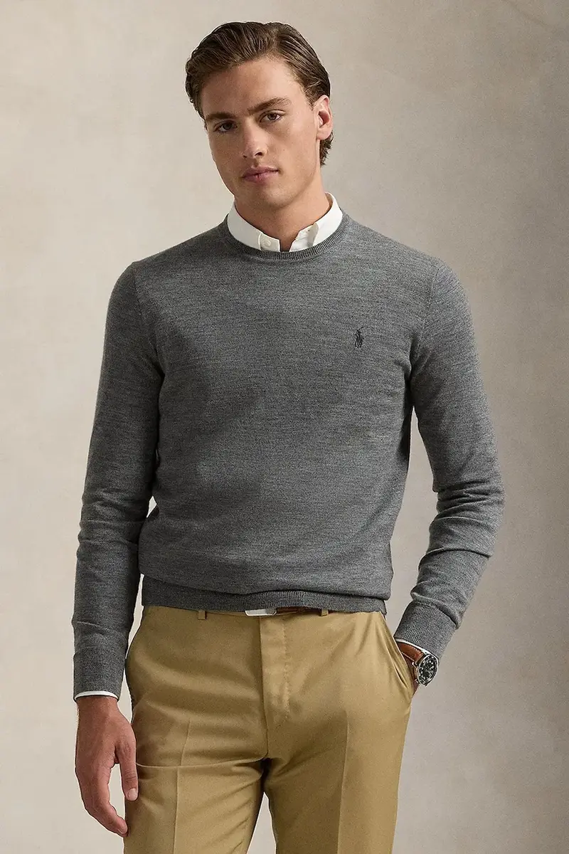 Polo Ralph Lauren Polo Uomo Grigio 2250240